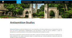 Desktop Screenshot of antisemitismstudies.com